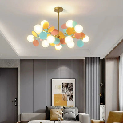 Scandinavian Style Chandelier: Elevate Your Children's Room with Modern Elegance