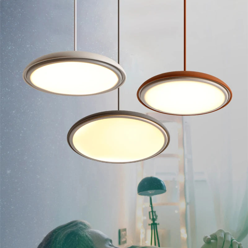 Modern Macaron LED Pendant Lamp: Luster Lighting Fixture