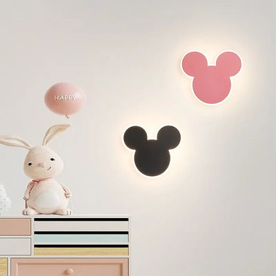 Mickey Rabbit LED Wall Lamp - Modern Children's Room Decor