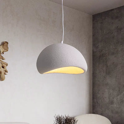 Nordic Wabi-Sabi Ceiling Chandelier: Modern E27 LED Pendant Light for Stylish Interiors