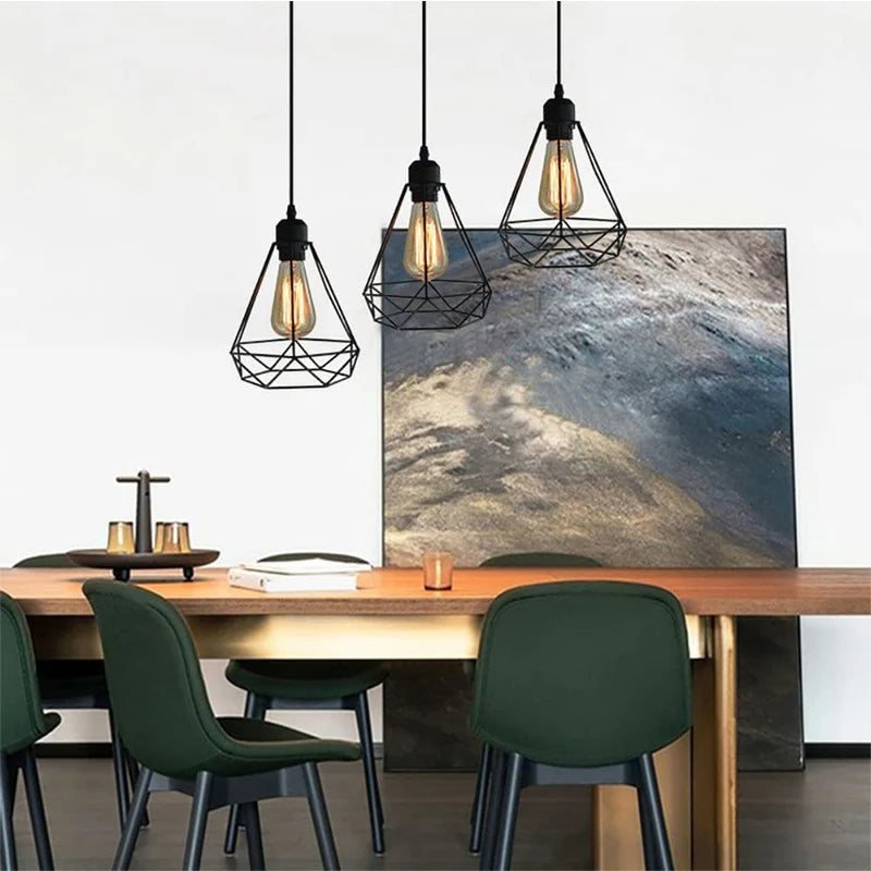 Modern Nordic Iron Single Head Chandelier: Elevate Your Living Spaces