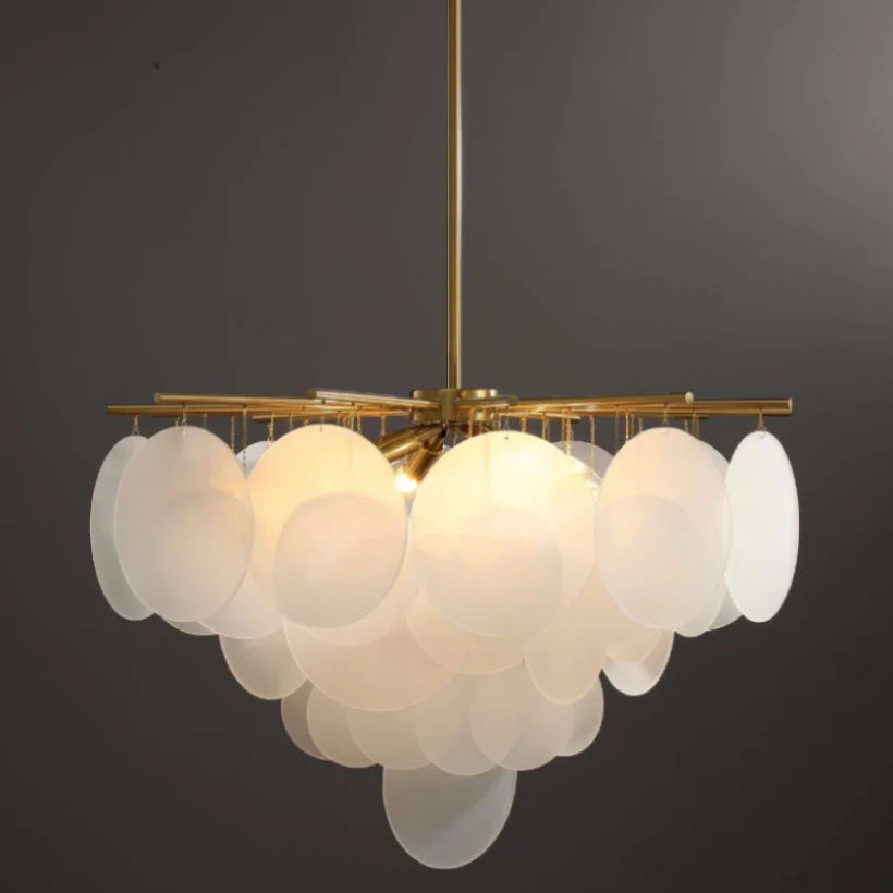 Modern Glass Acrylic Pendant Lights for Living Room, Kitchen, and Bedroom