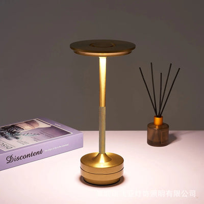 Rechargeable USB LED Night Light – Sleek Modern Table Lamp for Versatile Use