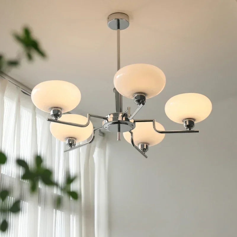 French Bauhaus Medieval Ceiling Lamp: Blend of Elegance and Retro Charm