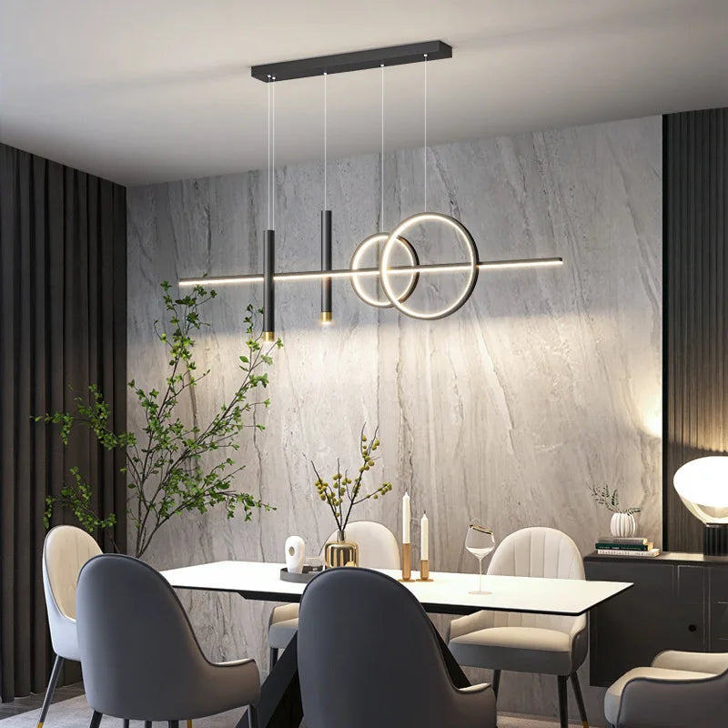 Nordic Chandeliers - Contemporary Pendant Lights for Restaurants, Minimalist Design