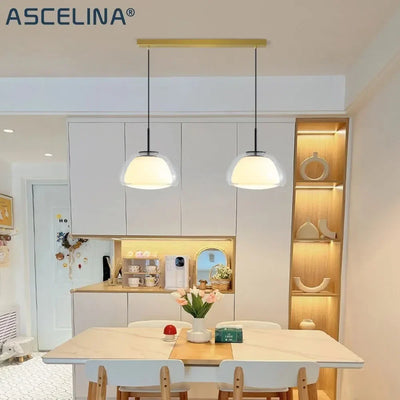 Lustre Glass Hanging Lamps - Modern Luxury Pendant Light