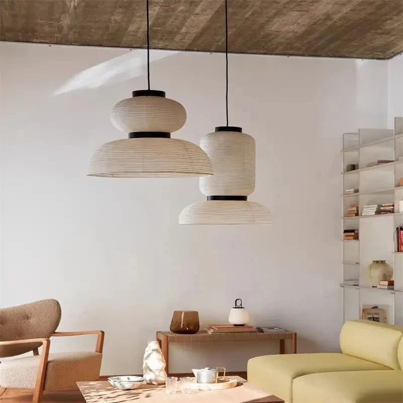 Formakami Pendant Lamp - Art Rice White Paper Lamp