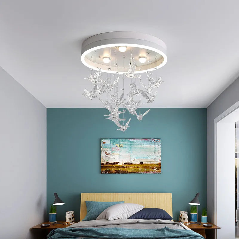 Cute LED Pendant Light: Perfect for Girls' Rooms and Baby Nurseries