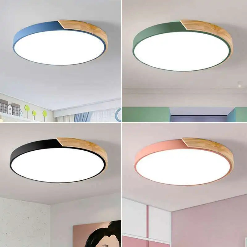 Modern LED Ceiling Light Macaron Chandelier