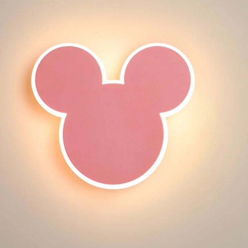 Mickey Rabbit LED Wall Lamp - Modern Children's Room Decor