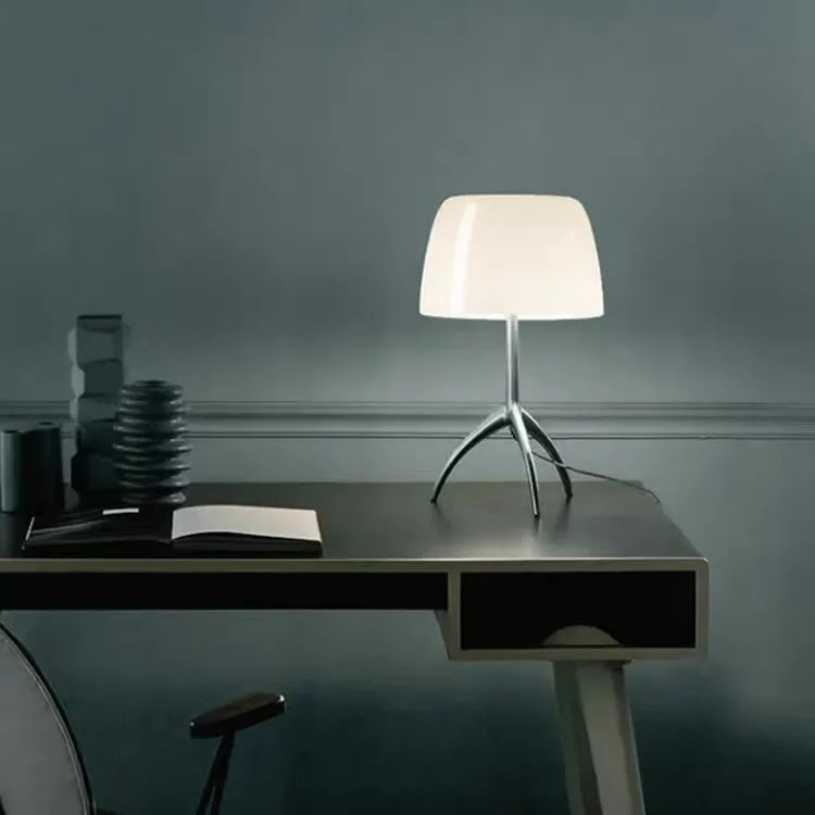 Nordic Lumiere Table Lamp - Minimalist Brass and Glass