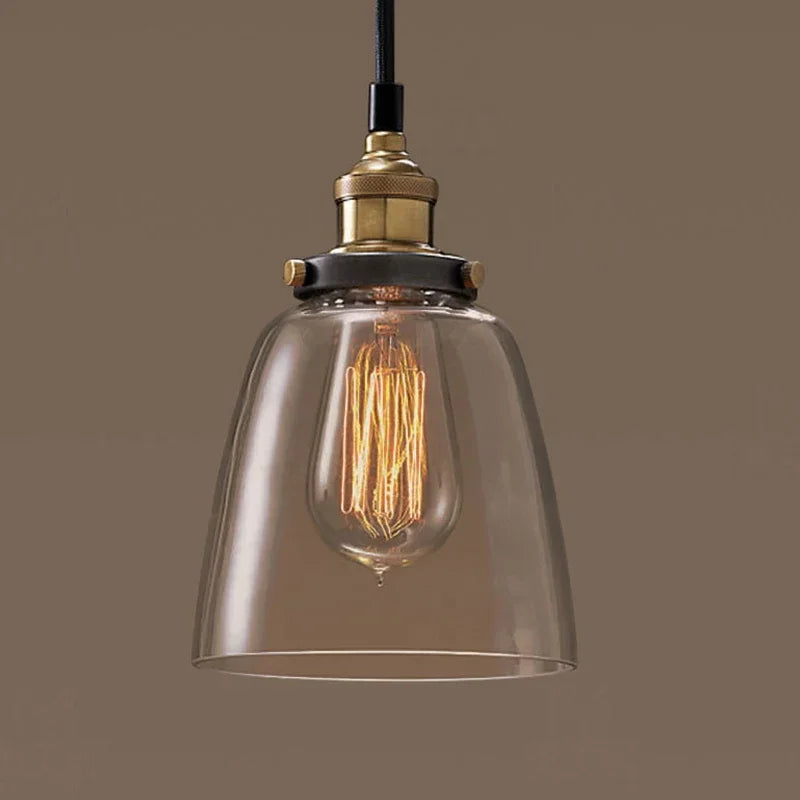 Vintage Dining Glass Hanging Russia Loft Luminaire Modern Bedroom Pendant Lamp