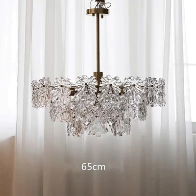 Modern Luxury Crystal Pendant Light - Elevate Your Ceiling with Contemporary Elegance