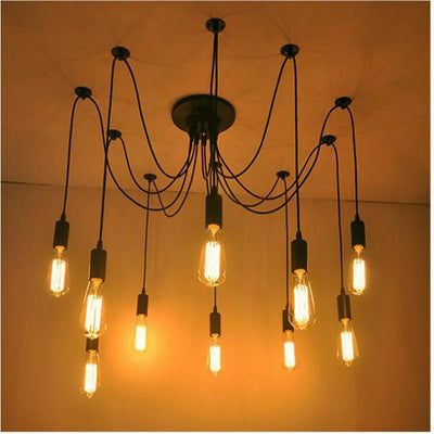 DIY Pendant Lights: Modern Retro Chandelier for Stylish Home Decor