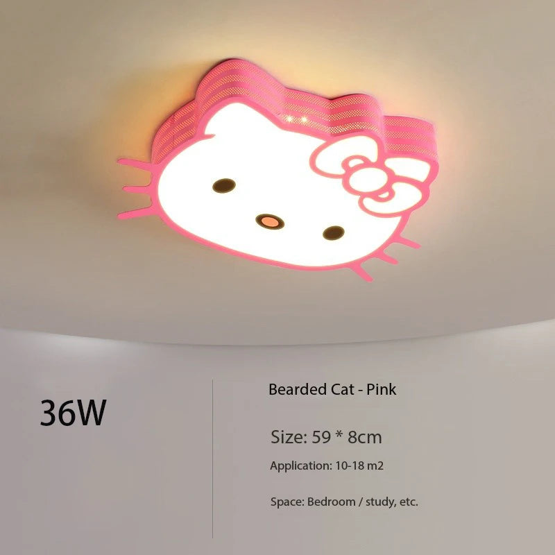 Cartoon LED Children's Bedroom Ceiling Lights – Modern Simple Light Fixtures for Boys and Girls