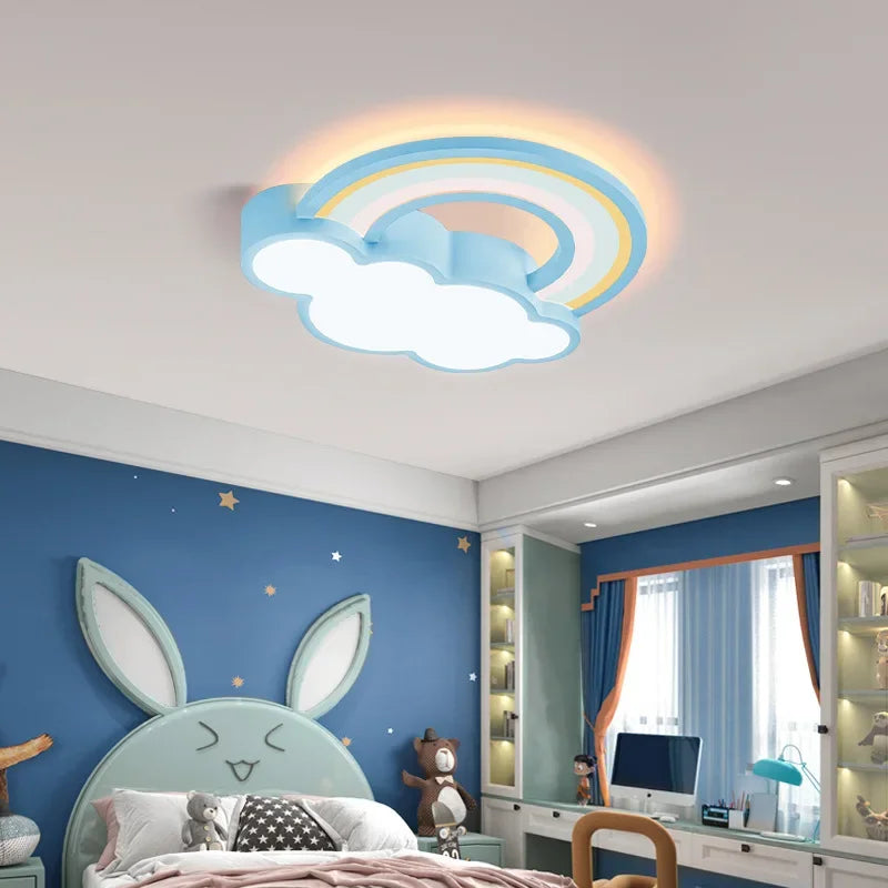 Cartoon Children's Room Ceiling Light - Modern Minimalist LED Bedroom Light Fixtures