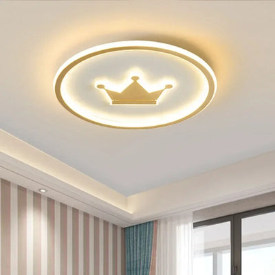 Modern Crown Patterned Ceiling Lamp