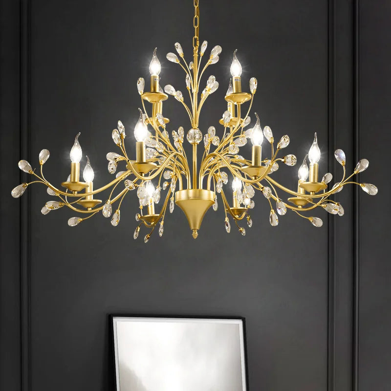 LED Crystal Chandelier: Elegance and Luxury for Your Living Spaces