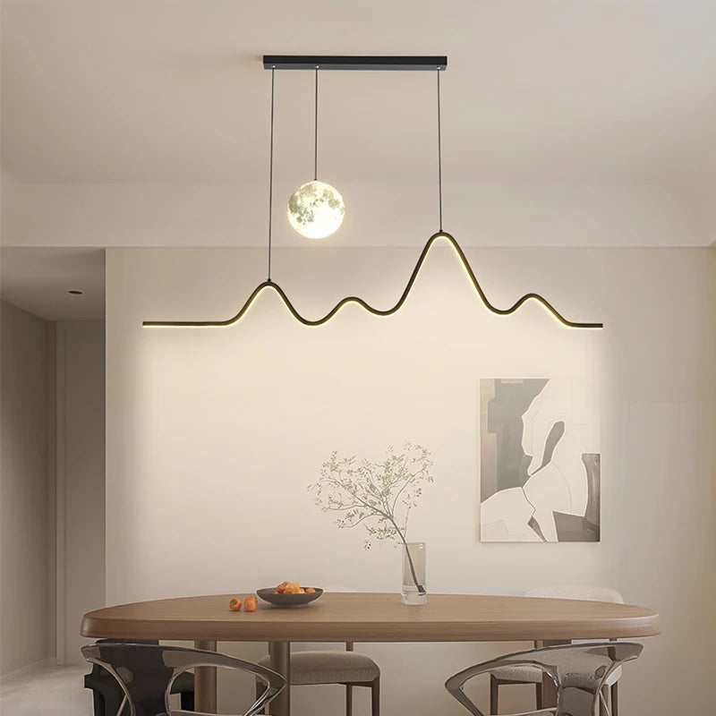 Modern LED Pendant Lights for Living Room, Kitchen, Dining Room, and Bar