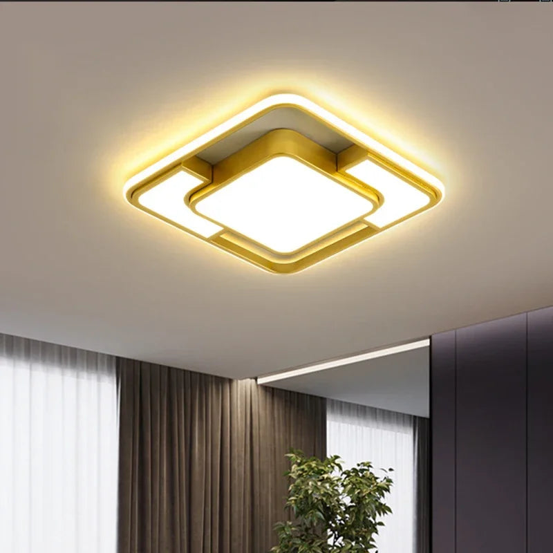 Modern LED Ceiling Lamp - Luxury Light for Bedroom, Dining, Living, Children's Room, Study