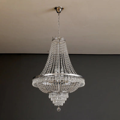 Luxury LED Crystal Chandelier - Exquisite Illumination for Grand Spaces