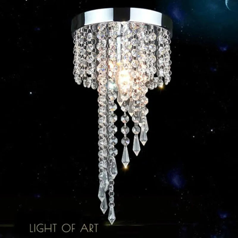 Modern LED Crystal Chandelier Light Lamp Lustre Chandeliers Lighting Hanging Pendant Ceiling Fixtures Luminaire For Living Room