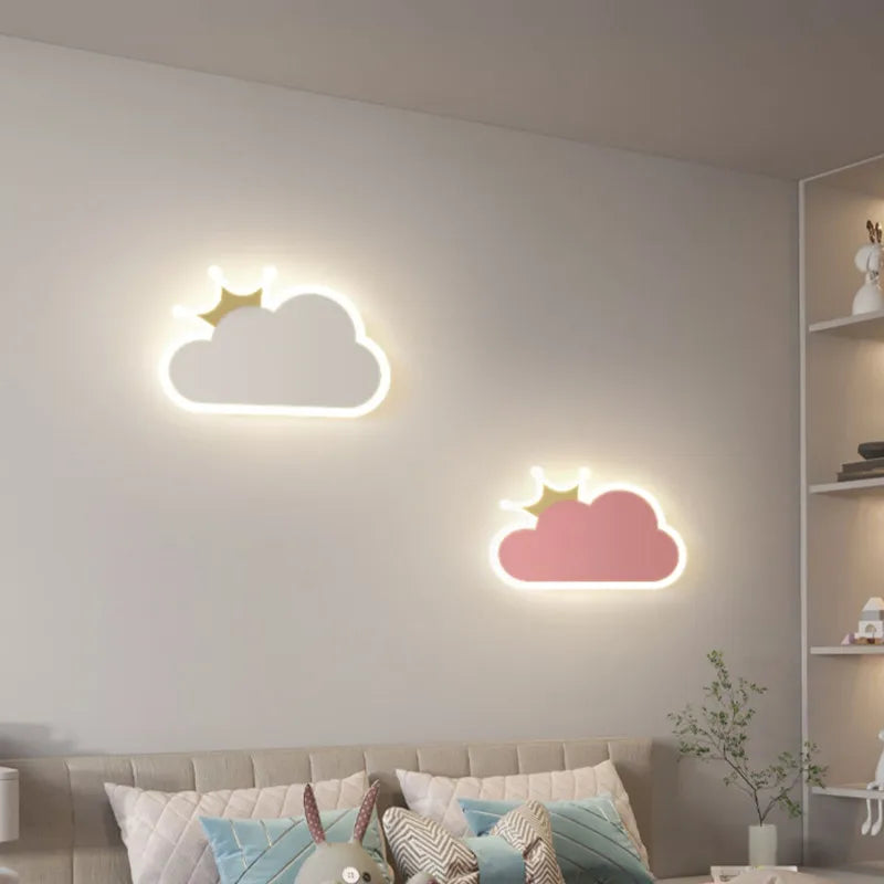 Nordic Cloud Wall Lamp - Creative and Charming Lighting for Children's Rooms