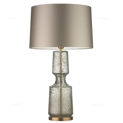 American Nordic Table Lamp - Retro LED Bedside and Bedroom Decorative Glass Lamp, Perfect for Hotel and Villa Room Decoration