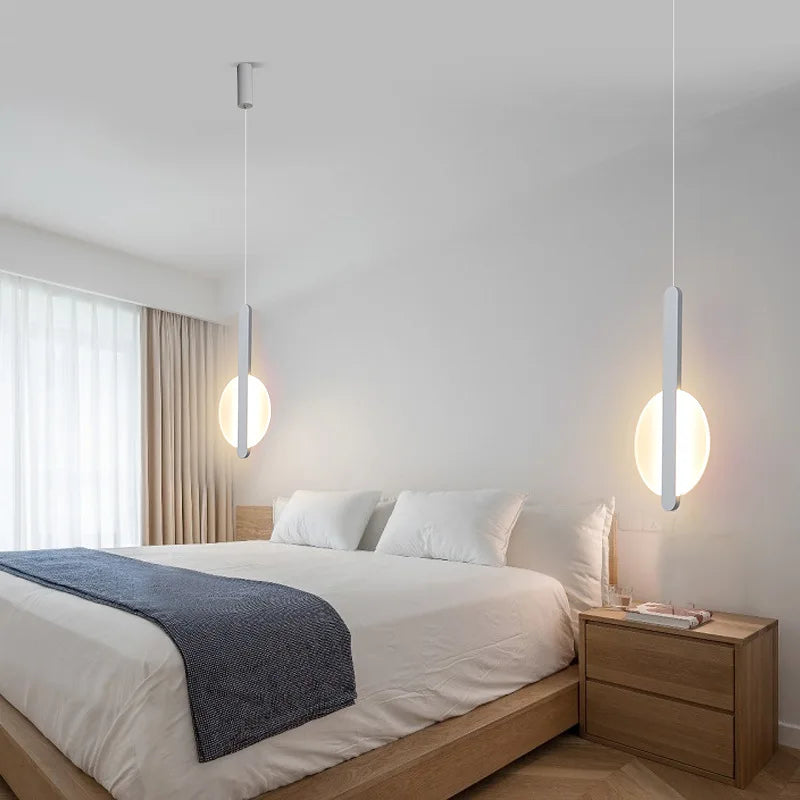 SANDYHA Nordic Classic Bedside LED Pendant Lamp