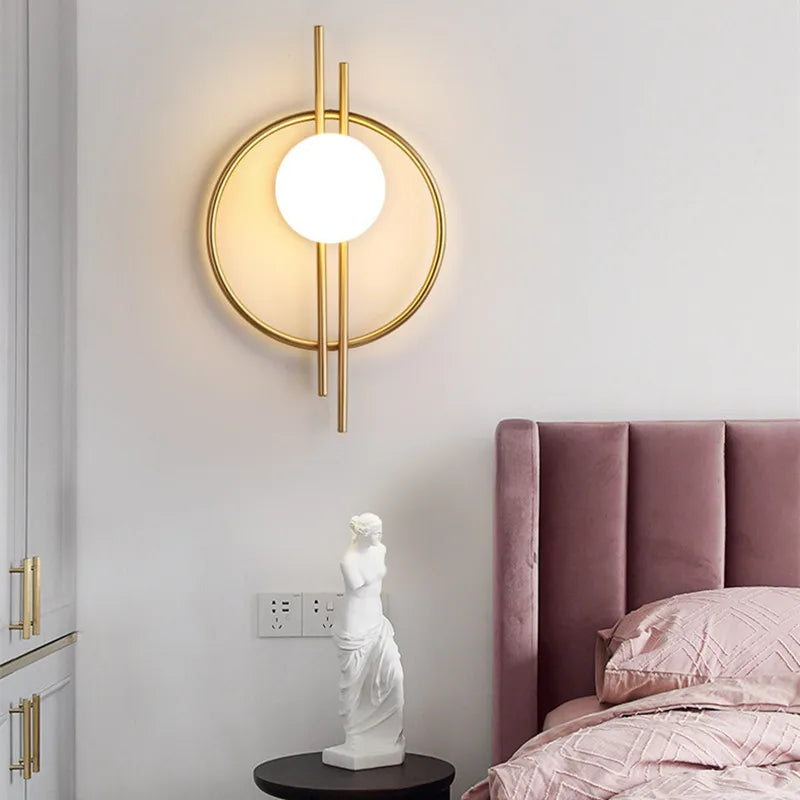 Light Luxury Modern Wall Lamp for Living Room and Bedroom