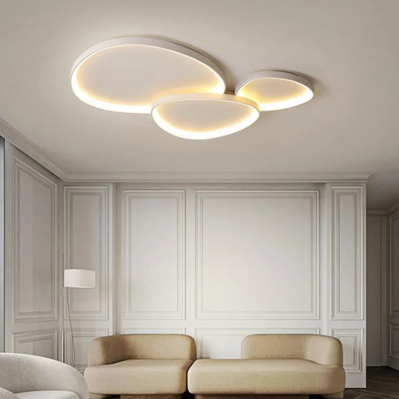 Modern LED Ceiling Chandelier Lamp - Stylish Lighting Fixture for Living, Dining, and Children's Study Rooms