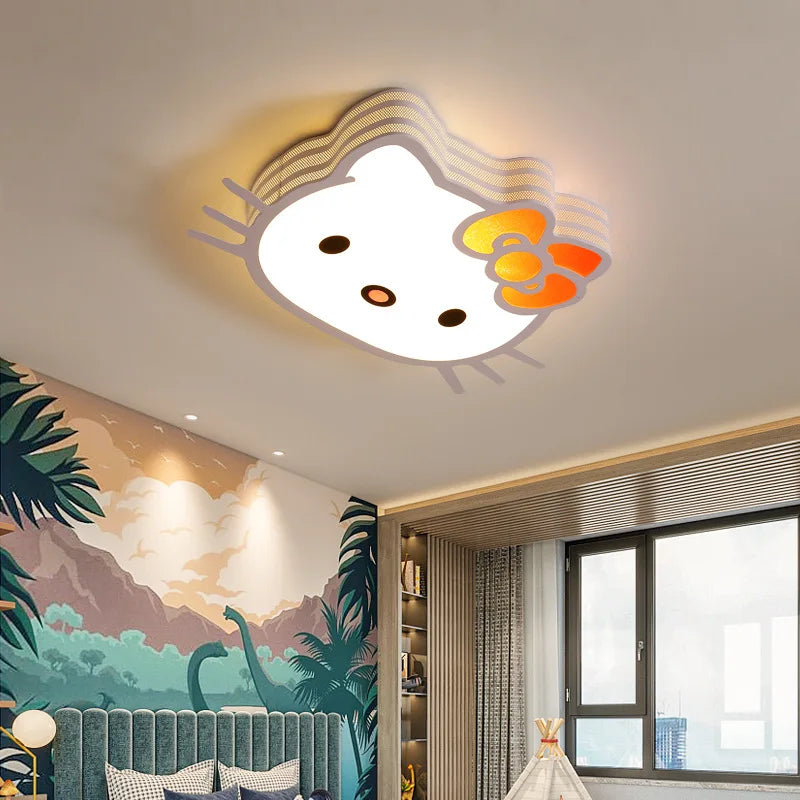 Cartoon LED Children's Bedroom Ceiling Lights – Modern Simple Light Fixtures for Boys and Girls