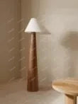 LL Solid Wood Floor Lamp - Retro Style