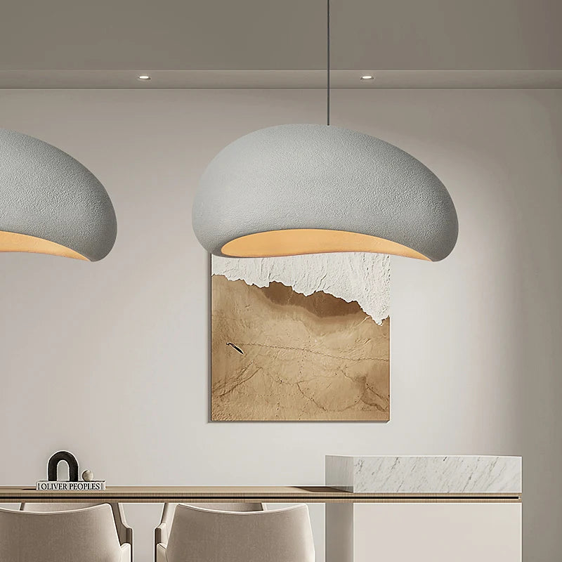 Nordic Minimalist E27 LED Pendant Lights - Wabi Sabi Style