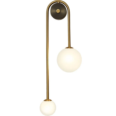 Modern Glass Ball LED Wall Lamp | Bedside Study Lighting Luminaire