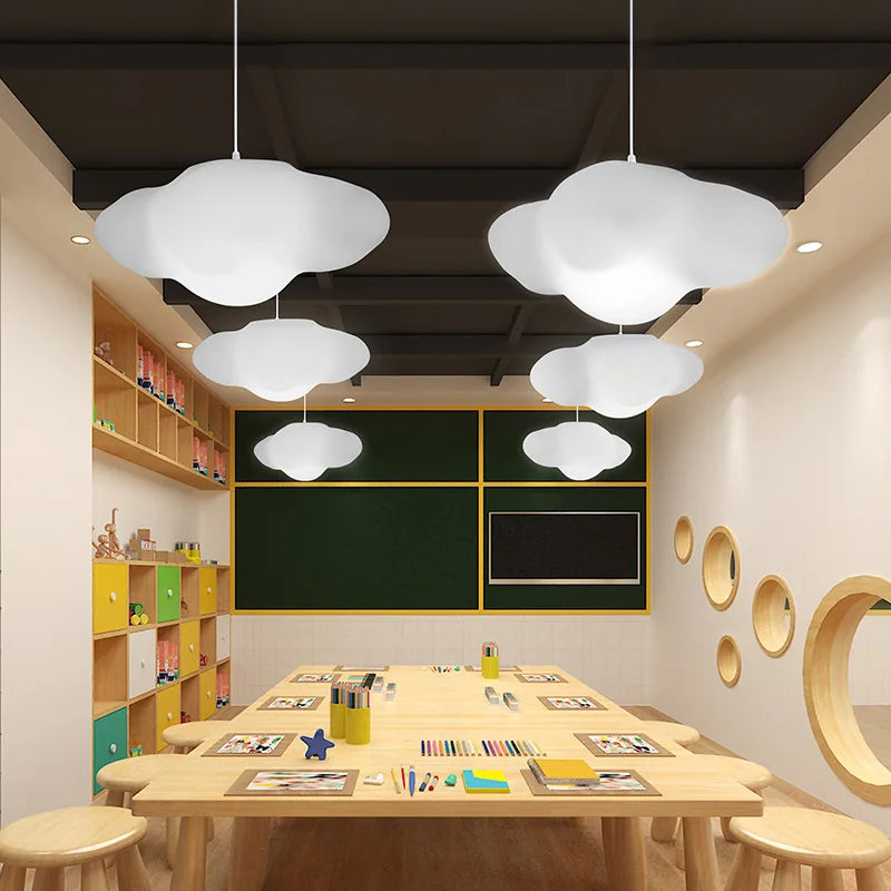 Children's Room Cloud Pendant Lamp - Modern Home Decoration