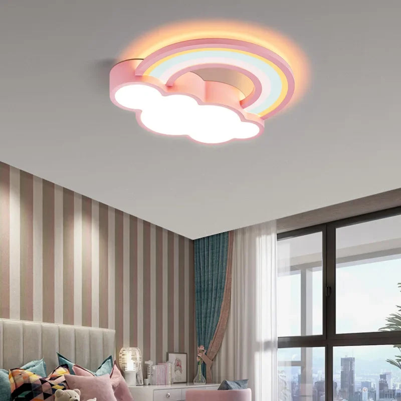 Cartoon Children's Room Ceiling Light - Modern Minimalist LED Bedroom Light Fixtures