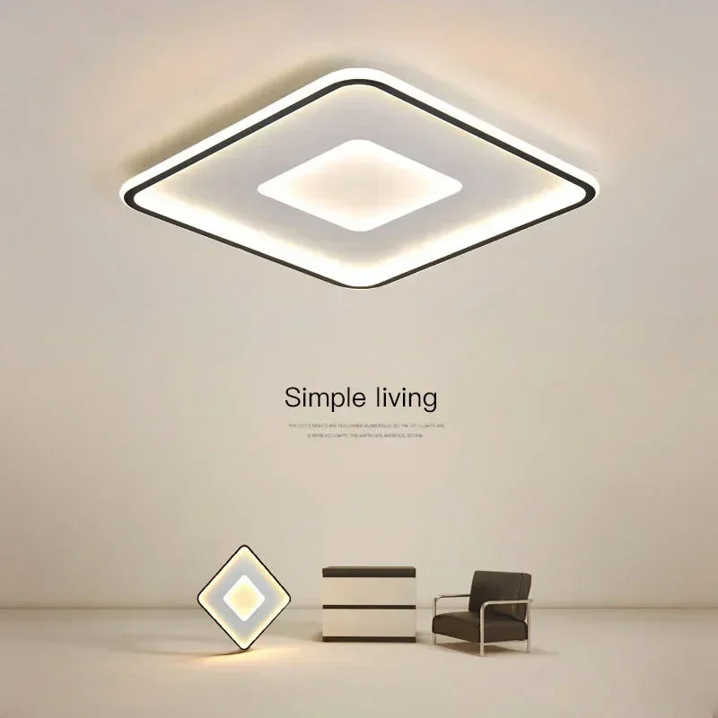 Modern LED Ceiling Light - Mild Luxury Chandelier for Bedroom, Living, Dining, Study, Aisle, Balcony