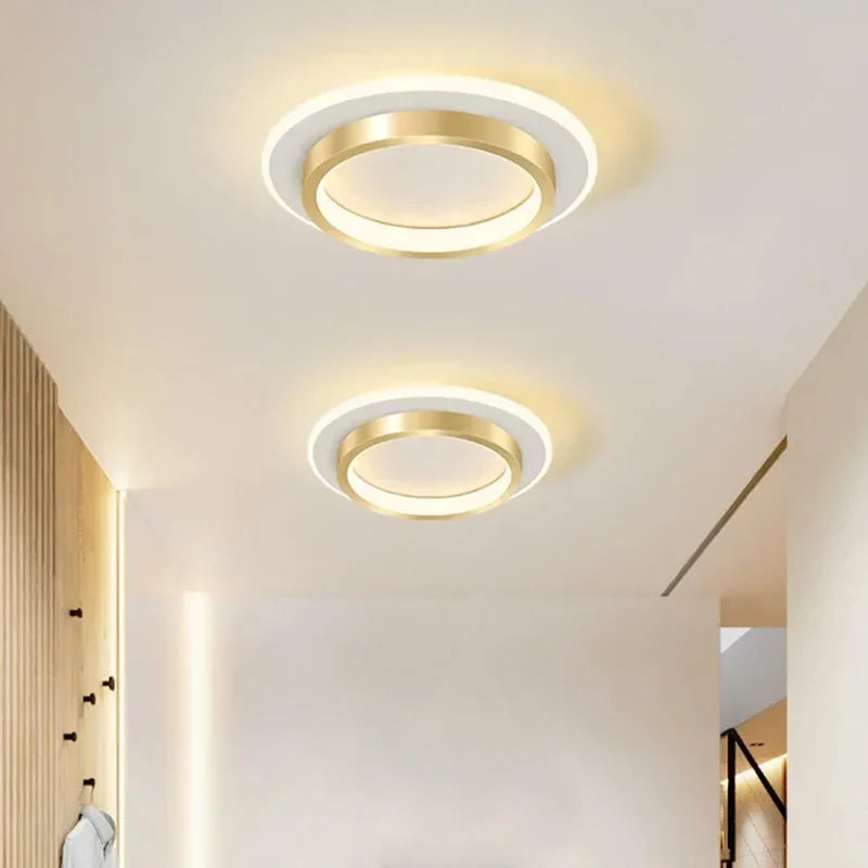 Modern LED Aisle Ceiling Light Chandelier - Indoor Lighting Fixture for Corridor, Stairs, Foyer, Balcony, Bedroom, Bathroom