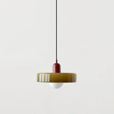 Postmodern Pendant Lamp: LED Retro Designer Glass Pendant Lamp