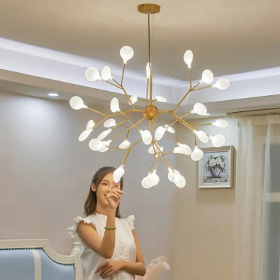 Nordic Modern Firefly Ceiling Chandelier: Illuminate Your Space with Elegance and Style