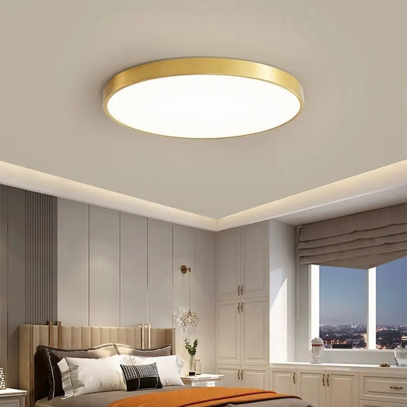 Modern Minimalist LED Ceiling Lights - Dimmable Decoration Fixtures for Study, Dining Room, Bedroom, Living Room, Balcony Ceiling Lamp