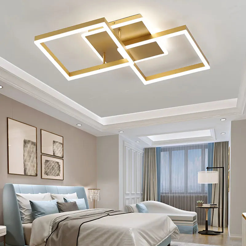 Lustre LED Chandeliers - Modern Chandelier Ceiling Lights for Hallway, Aisle, Corridor, Living Room, Bedroom, Dining Room