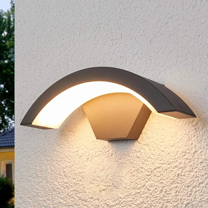 18W LED Outdoor Waterproof Wall Light with Motion Sensor