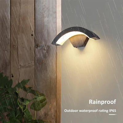 18W LED Outdoor Waterproof Wall Light with Motion Sensor