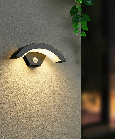 18W LED Outdoor Waterproof Wall Light with Motion Sensor