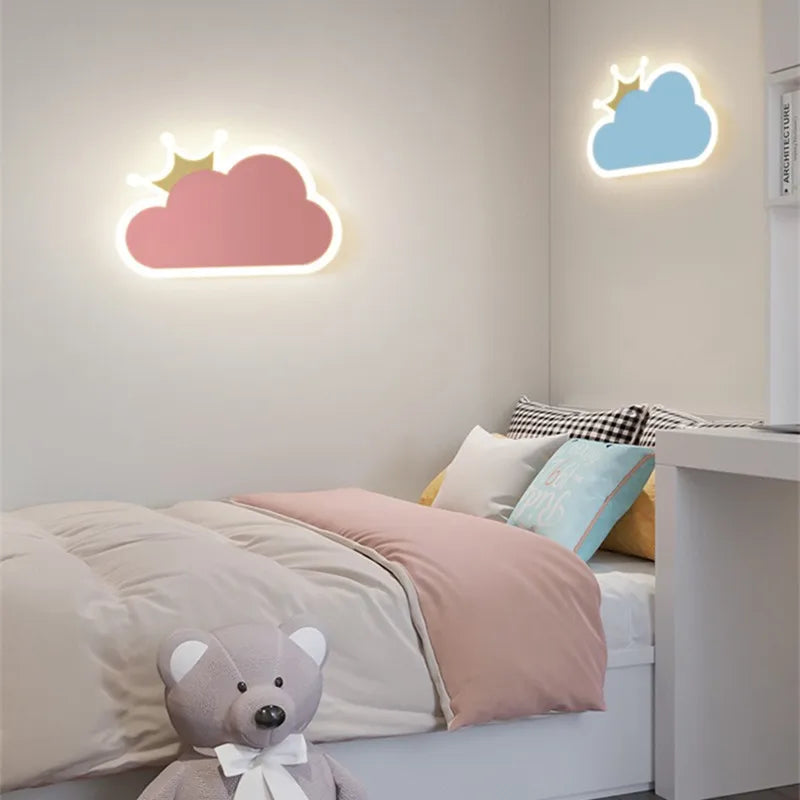 Nordic Cloud Wall Lamp - Creative and Charming Lighting for Children's Rooms