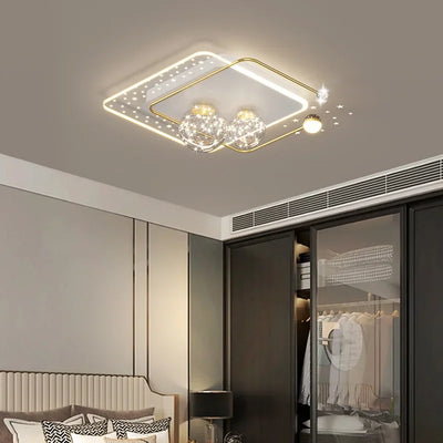 Modern LED Ceiling Lamp - Sleek Illumination for Versatile Spaces