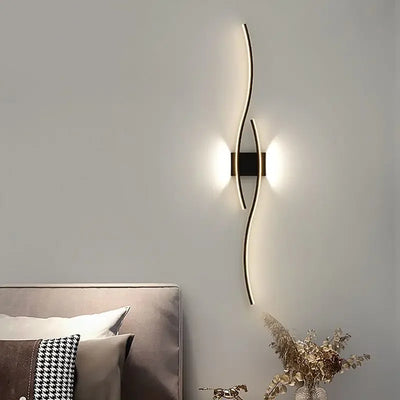 Modern LED Wall Lamp For Living Room Background Bedroom Bedside Aisle Wall Sconce Light Indoor Home Decoration Lighting Fixture