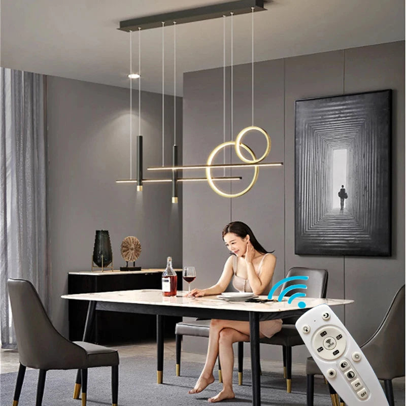 Modern Nordic LED Pendant Lights for Living Room Center Tables, Dining, and Kitchen